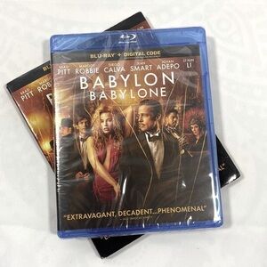 NWT Blu-ray and digital code Babylon the movie​​​​​​​​​